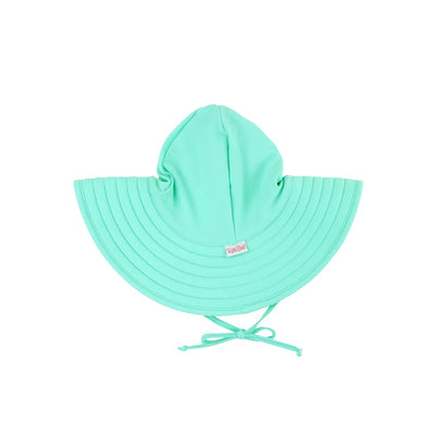 Chapéu Infantil Ruffle Butts Para Meninas Island Blue FPS50+ - Design Atraente